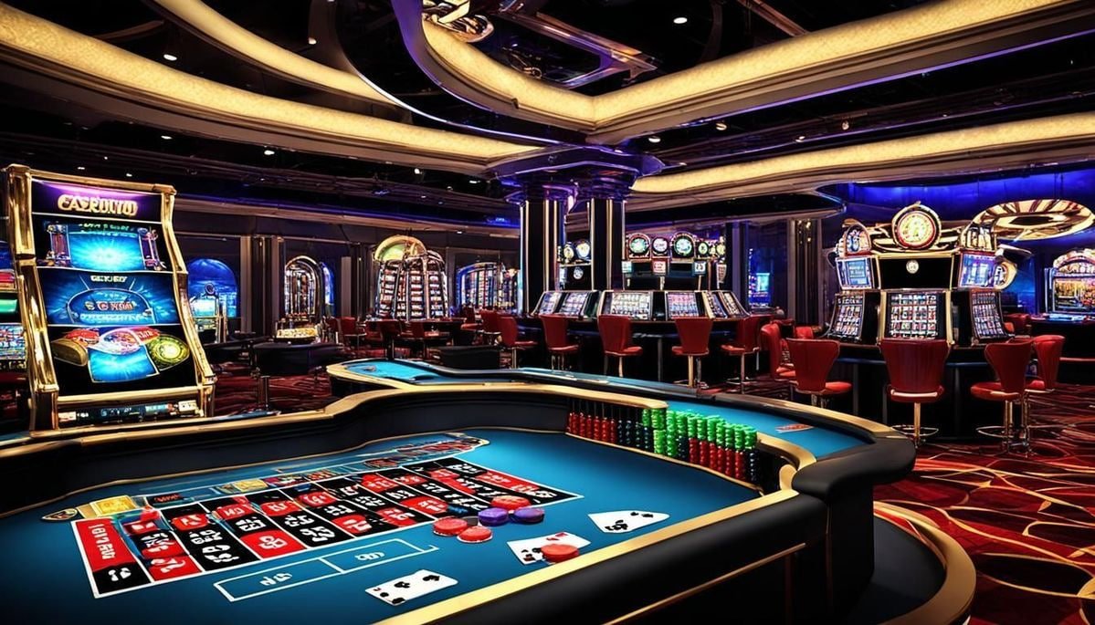 OKSpin platform interface showing slot games and live casino lobby for Filipino members